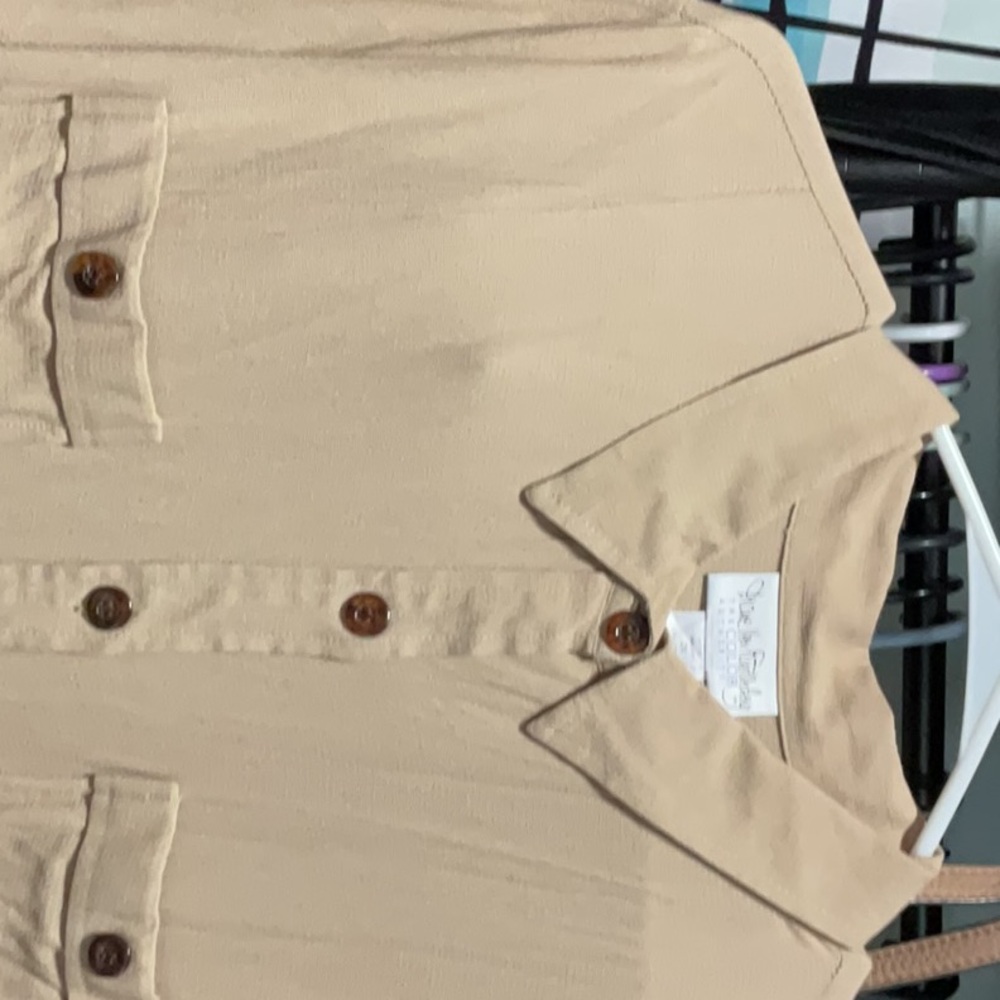 Dione Von Fustenberg Khaki dress